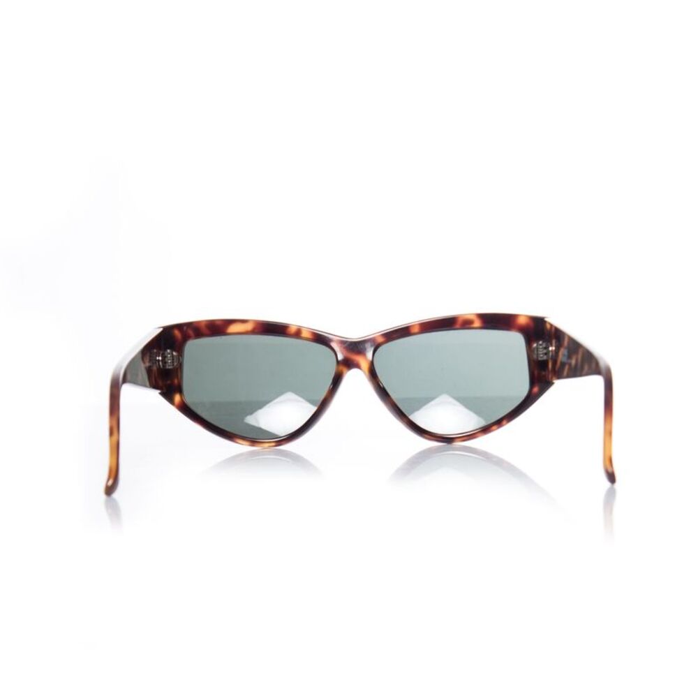 Gianni Versace Tortoise Shell Rectangular Sunglas… - image 4